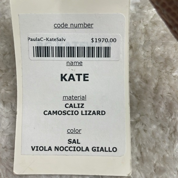 NWT PAULA CADEMARTORI "KATESALVE" MINI - Picture 8 of 16